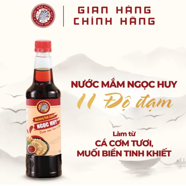 Nước Mắm Ngọc Huy 11 Độ Đạm - 500ml