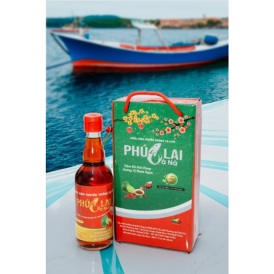 Nước mắm Phúc Lai Cà Ná thượng hạng - 2 chai thủy tinh 500ml