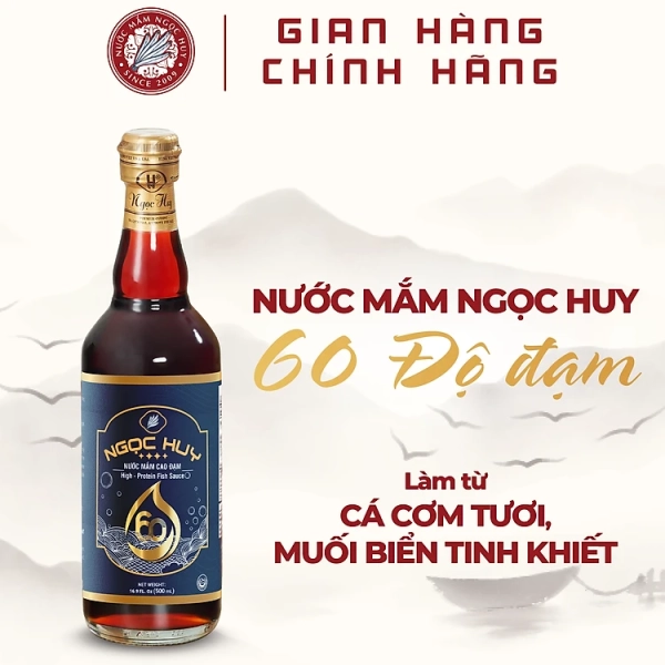 ✨ NƯỚC MẮM NGỌC HUY SỰ LỰA CHỌN TRONG MỖI BỮA CƠM CỦA GIA ĐÌNH BẠN ✨