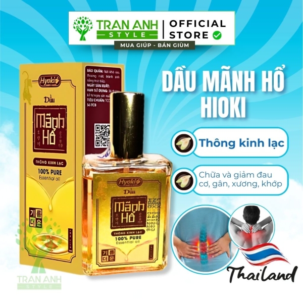 Dầu MÃNH HỔ HYOKI - Bí Quyết Chăm Sóc Sức Khỏe Toàn Diện