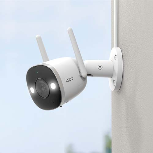 Camera Ngoài Trời IMOU IPC-F42P 4MP - Có Mic Ghi Âm, Hỗ Trợ Wifi Hotspot, Chống Nước Chống Bụi