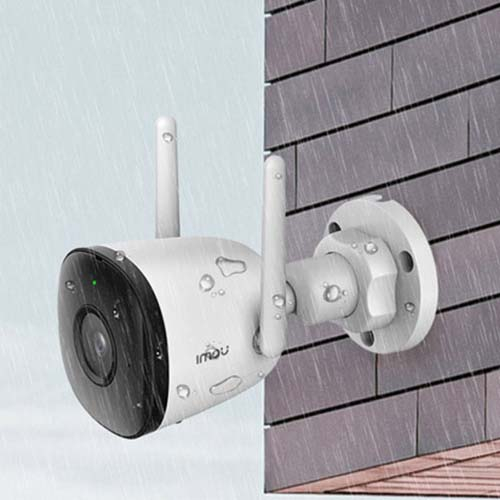 Camera Ngoài Trời IMOU IPC-F42P 4MP - Có Mic Ghi Âm, Hỗ Trợ Wifi Hotspot, Chống Nước Chống Bụi