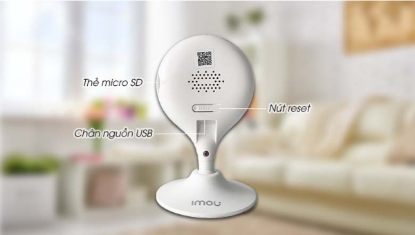 Camera Trong Nhà IMOU IPC-C22EP 1080MP Wifi 2MP - Tích Hợp Mic và Loa, Hình Ảnh Sắc Nét